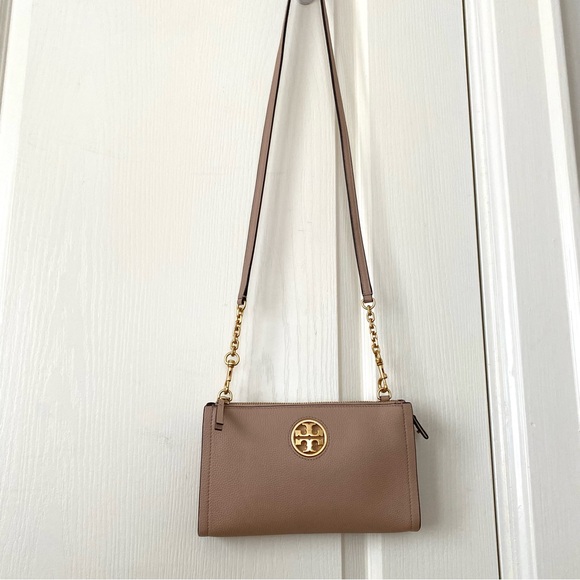 Tory Burch Tan Leather Crossbody Bag - Picture 2 of 13